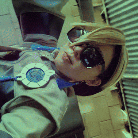 Beautiful Girl Party Hard GIF