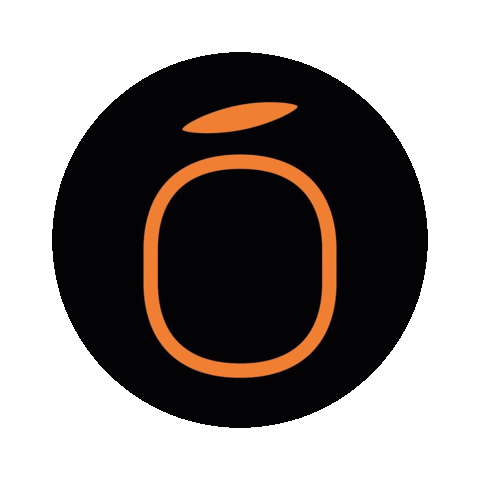 Web Agency Orange Sticker