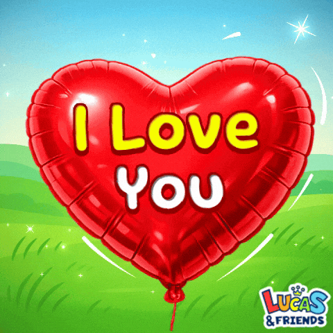 I Love You Very Much GIF by Lucas and Friends by RV AppStudios