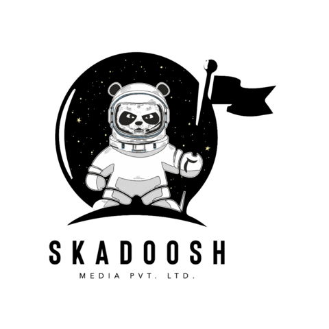 Skadoosh Media Sticker