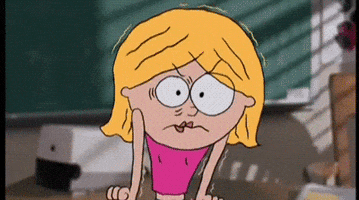 Angry Lizzie Mcguire GIF