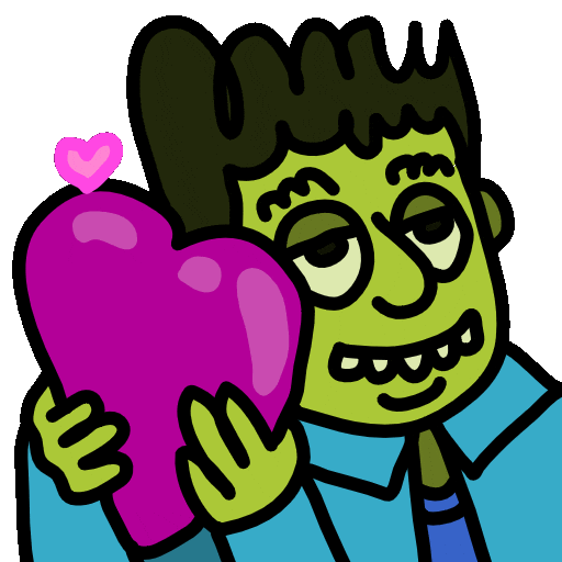 Heart Love Sticker by herbertonic