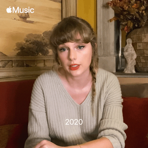 Taylor Swift Year GIF by Apple Music