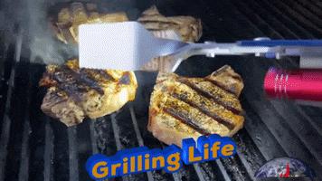 Grilling Pork Chops GIF by Tailgating Challenge