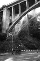 black and white bridge GIF by hateplow