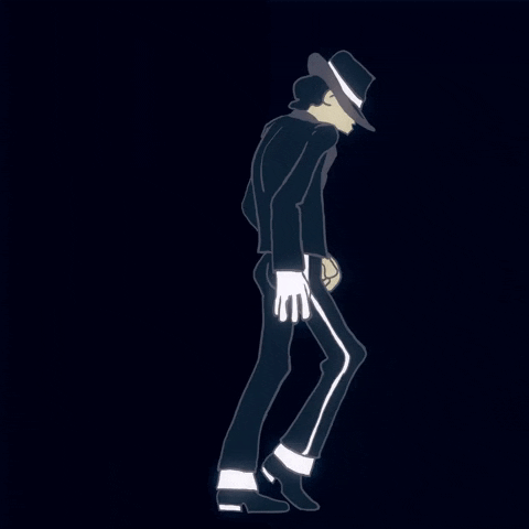 Moonwalking Michael Jackson GIF by Pierrad