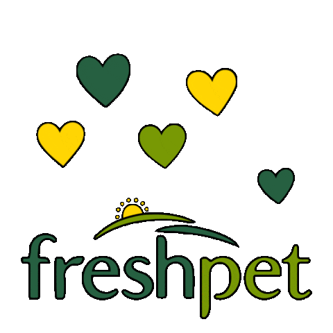 Pet Food Hearts Sticker by Freshpet