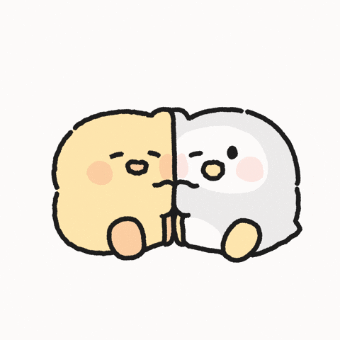 Besties Snuggle GIF