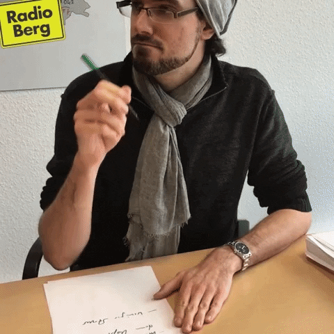Thinking Think GIF by Radio Berg