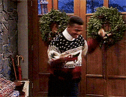 happy fresh prince of bel air GIF