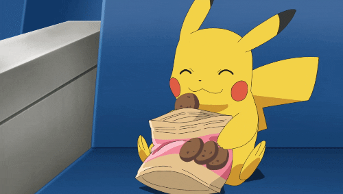 autoridad Treinta modelo Pikachu-eating GIFs - Get the best GIF on GIPHY