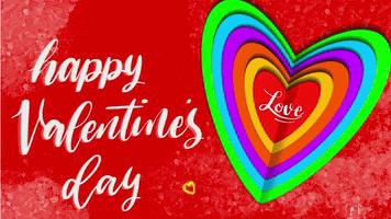 Valentine Valentines Day Love Romance Celebrate Passion Feeling Red GIF
