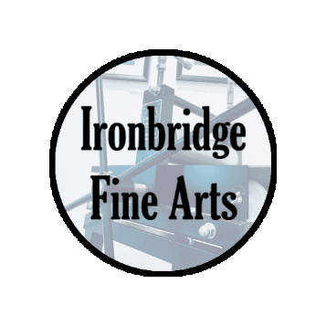 Ironbridge printmakers Sticker