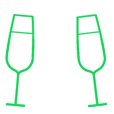 Cheers Afterwork Sticker by WECON Netzwerk