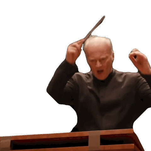 Conducting Gianandrea Noseda Sticker by The Kennedy Center