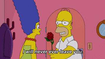 The Simpsons Love GIF by AniDom