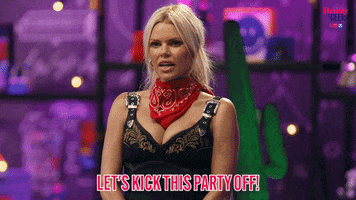 Party React GIF by Beauty and the Geek Australia