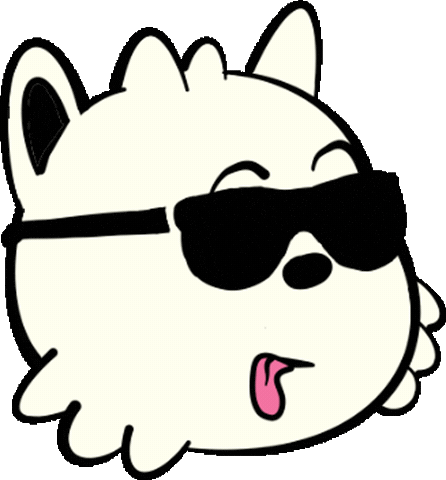 Hey Baby Fluff Sticker by Munjo Munjo