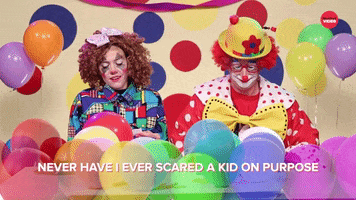 Clown GIF by BuzzFeed