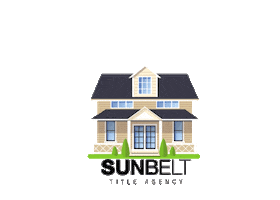 Home Architecture Sticker by Sunbelt Title Agency