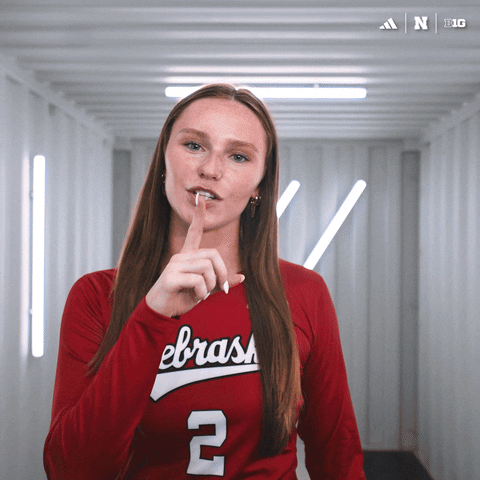 Ncaa Volleyball GIF by Huskers