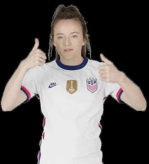 You Got It Thumbs Up GIF by U.S. Soccer Federation