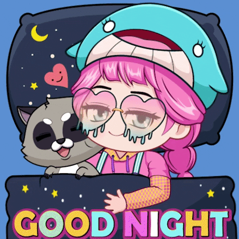 Good Night Girl GIF