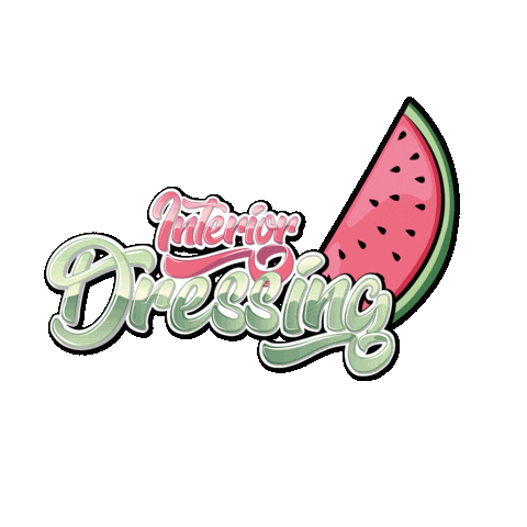 Watermelon Dressing Sticker by NukeGuys