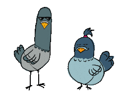 Pomba Sticker
