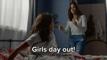 Girls Night Out Sisters GIF by Brat TV