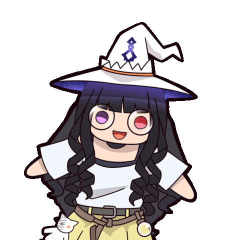 Jump Chibi Sticker
