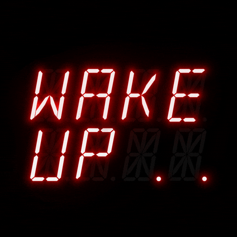 Wake Up Alarm GIF
