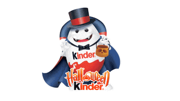 Chocolate Egg Halloween Sticker by Kinder Official