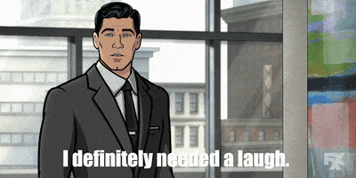 Laugh Chuckle GIF by Archer