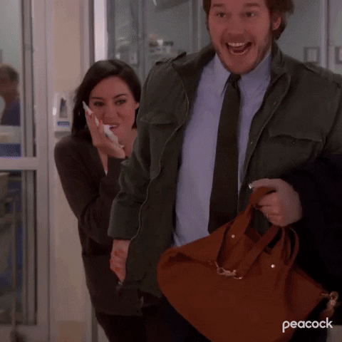 Excited Season 4 GIF by Parks and Recreation