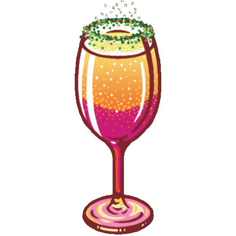 New Orleans Ruby Slipper Sticker by Brunch With Ruby