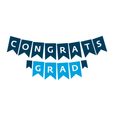 Congrats Celebrating Sticker by AUA Communications
