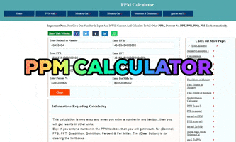 Ppm Calculator GIF