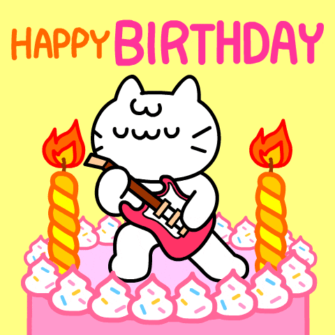 Feliz Cumple Happy Birthday GIF by Mikitti
