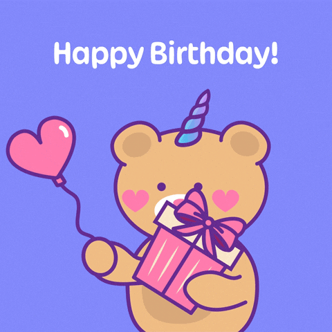 Celebrate Happy Birthday GIF by Jessica Lau