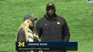 Michigan Football Wolverines GIF by Respective