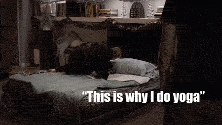 yoga exercise GIF