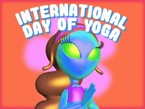 June 21 Yoga GIF