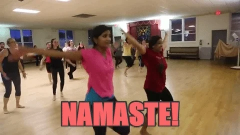 Bollywood Greeting GIF