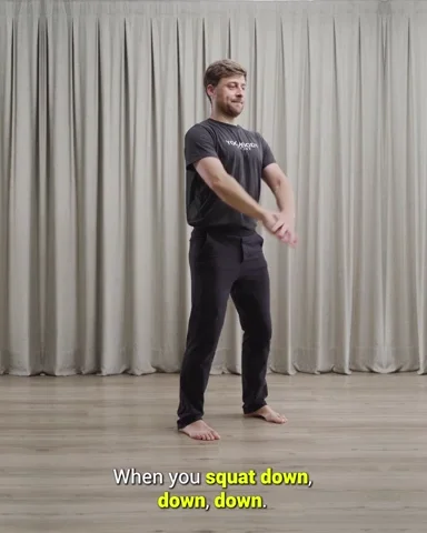 Fall Yoga GIF