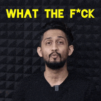 What The Fuck Wtf GIF by Digital Pratik