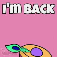 Im Back GIF by Christophers Genie