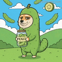 Shiba Inu Pickle GIF by Doge Pound