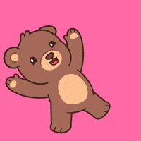 Happy Teddy Bear GIF by BEARISH