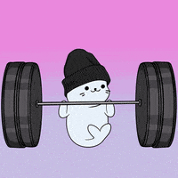 Work Out Fun GIF by Sappy Seals Community